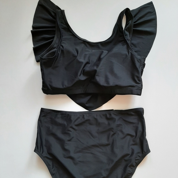 Black Tankini Bathing Suits - Picture 6 of 6